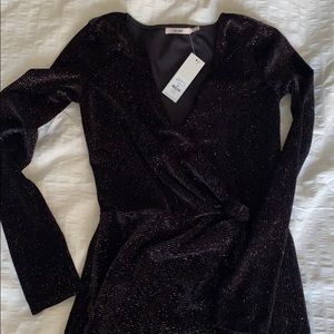 Francesca’s Black Bodycon Dress
